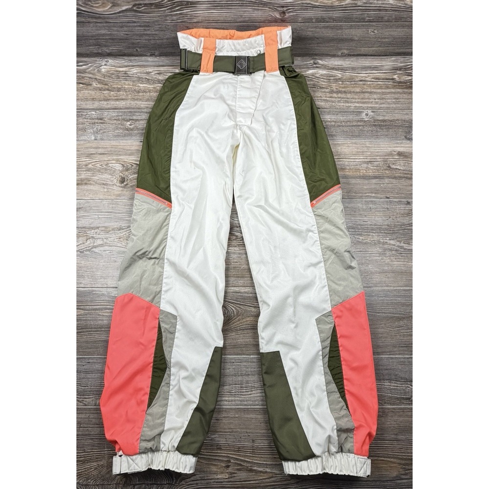 Vtg 80's JD Sun Valley Ski Pants Womens Size 8 Colorblock Outdoor Snow Gear
